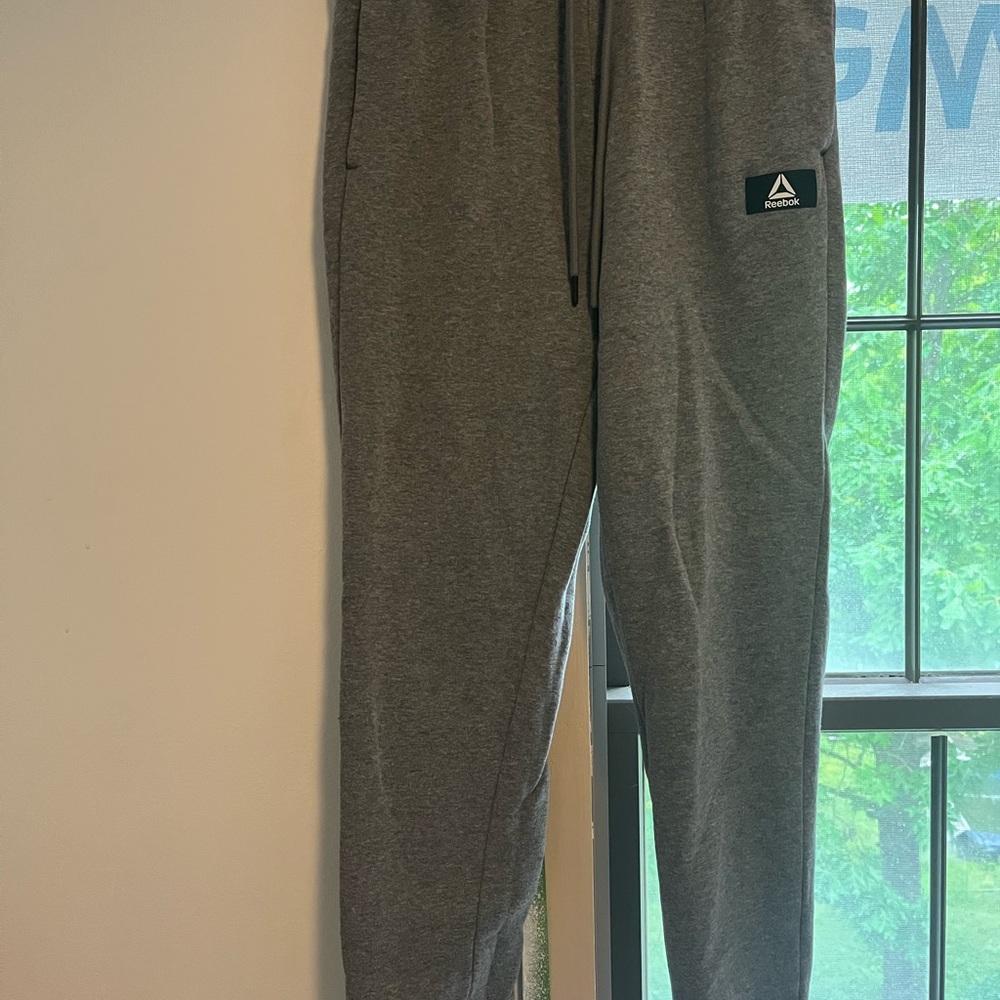 Reebok Charcoal Athletic Pants